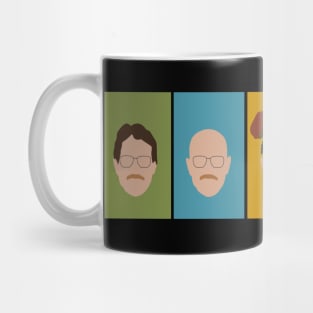 the evolution of Walter White Mug